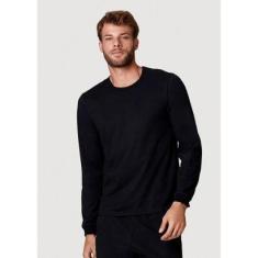 Camiseta Hering Manga Longa Básica Slim Masculina-Masculino