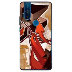Capa Adesivo Skin071 Verso Para Motorola One Hyper