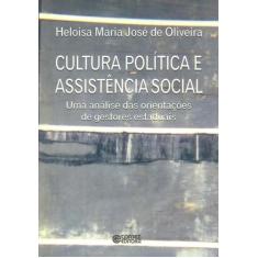 Livro - Cultura Política E Assistência Social