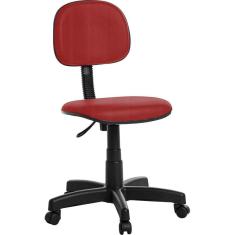 Cadeira de Escritório Secretaria RCE Cor Vermelho