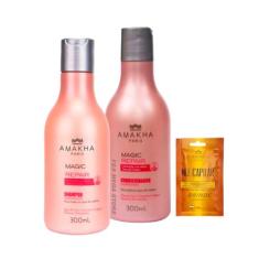 Shampoo e Condicionador Magic Repair 300ml Amakha Paris