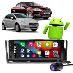 Kit Multimidia Android-Auto Punto 2008-2012 1 Din 2-32Gb Gps - E-Carpl