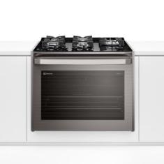 Fogão de Embutir Electrolux de 05 Bocas Experience com Mesa Vidro e Grill Cinza - FE5EG