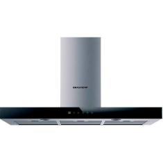Coifa de Ilha Brastemp BAF10ARBNA 100cm Inox com Painel Touch e LED Inox 220V