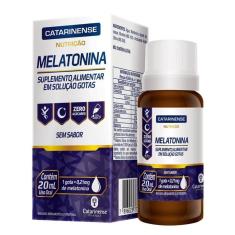 Suplemento Alimentar Melatonina Catarinense 20ml Sem Sabor 