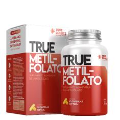 Kit 2X: Metilfolato Vitamina B9 True Source 90 Cápsulas