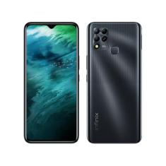 Smartphone Infinix Hot 11 128GB Preto 4G 4GB RAM 6,82 Câm. Tripla + Se