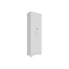 Armário de Cozinha Modulado Bordo 2 Portas c/ Chave 32cm Branco - Roni