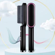 Escova 3 em 1 Secadora Profissional Alisa Cabelo 110/220v Bivolt - LAU