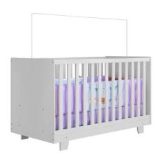 Berço Mini Cama 100% MDF Life Tigus Baby Branco