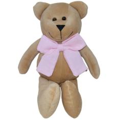 Ursos de pelúcia com laços sortidos 1unidade com 29cm brinquedo decora