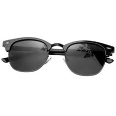 KANASTAL Óculos de Sol Masculinos Polarizados UV400 Classic Retro Femininos Óculos de Sol Semi Aro para Dirigir Viagem Festa