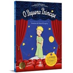 Pequeno príncipe - livro-teatro com dedoches E cenários