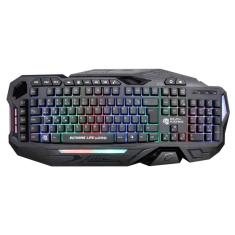 Teclado Gamer Elg Death Machine - Preto