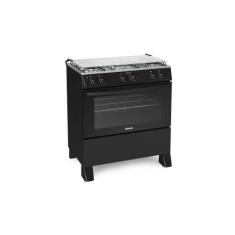 Fogão Itatiaia Star New Piso 5 Bocas Preto Bivolt 3700000361, Preto fo
