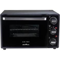 Forno Elétrico 2 em 1 Britânia, 25L, 1600W, Preto, 127V - BFE25P, 110V