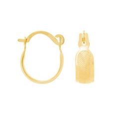 Brinco Rommanel Banhado Ouro Pequena Argola Trabalhada 524032, 0