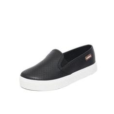 Tênis Feminino Moleca Flatform REF: 5712304 NAPA MICROPERFUROS-Feminino