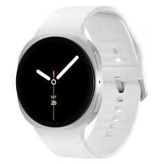 Smartwatch Samsung Galaxy Watch8 SM-L330 44mm Monitoramento Frequência Cardíaca Sono e Estresse Bateria 48h Prata