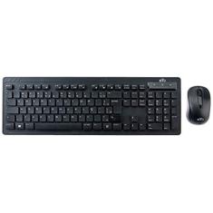 Targus COMBO TECLADO E MOUSE SEM FIO MTG PORTUGUES ABNT 2 QWERT - AKM615PTLP, PRETO