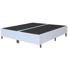 Base Box para Colchão Queen Size Umaflex Itália 45x193x203cm – Branco