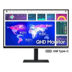 Monitor Samsung Viewfinity S6 27  Qhd, Tela Plana, 75hz, 5ms, Hdmi, Dp, Usb-c, Freesync, Game Mode Monitor Gamer