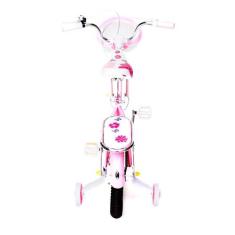 Bicicleta Infantil Aro 14 Bicicletinha Rosa Para Menina - Unitoys