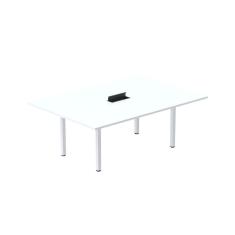 Mesa Reunião 200cm X 120cm Mrcpb2012 Branco