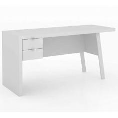 Mesa Para Computador / Escritorio Me4122 Branco Branco