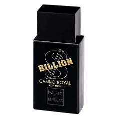 Perfume Billion Casino Royal Eau De Toilette Masculino Paris Elysees 100Ml