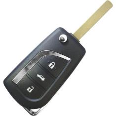 Carcaça Chave Canivete Oca Toyota Corolla 2007 - 2015