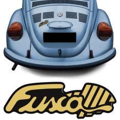 Adesivo Fusca Itamar Emblema Traseiro Resinado Volkswagen - SPORTINOX,