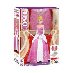 Quebra-Cabeça 150 peças Contorno O Baile - Pais e Filhos, Puzzle