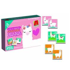 Jogo da Memória em Madeira Lhama - Algazarra