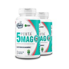 Kit 2 Penta 5 Mag Magnésio Unilife 90 cápsulas