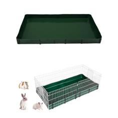 GINIDEAR Forro de gaiola de porquinho da índia, base à prova d'água/à prova de vazamento para gaiolas de porquinho-da-índia. Fundo reutilizável para coelhos, hamsters, ouriços e outros animais