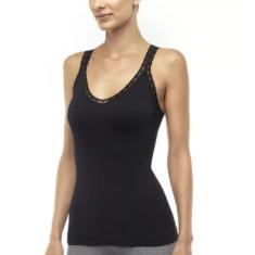 Roupa Blusa Regata Feminina Renda Sem Costura Lupo Loba 45003