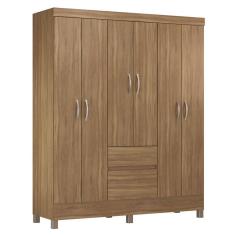 Guarda Roupa 6 Portas 2 Gavetas Flash Ii Amendola Touch