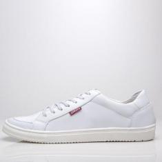 Tênis Sapatênis Masculino Confortável Branco Em Couro Legitimo - ZARAT