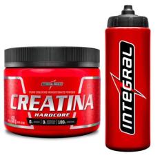 Creatina Pura 150G + Squeeze 800Ml Vermelha Integralmedica