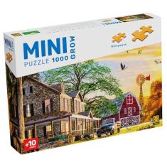Mini Quebra-cabeça 1000 peças Vida na Fazenda