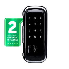 Fechadura Digital de Sobrepor Para Portas de Vidro FR 400 Preto Intelbras