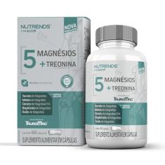 5 Magnésio + Treonina 60 cápsulas TauroMag®