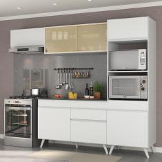 Armário de Cozinha Compacta 4 peças MP3691.891 Veneza Branco