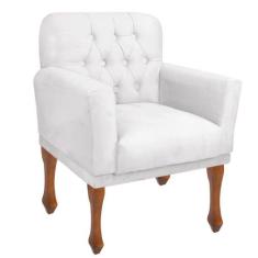 Poltrona Cadeira Decorativa Confortável Para Sala Quarto Decoração Bia