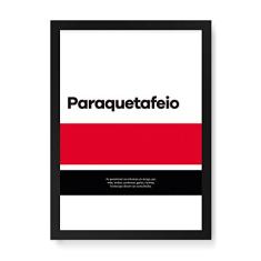 Arte Maníacos Quadro Decorativo Paraquetafeio - 23x16,25cm (Moldura caixa em laca preta)