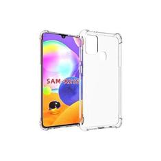 Capa Protetora Compatível Samsung A21s com Tela de 6.5" Polegadas Capinha Case Transparente Air Anti Impacto Proteção De Silicone Flexível