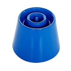 Comedouro Funcional Lento e Alto Dog Eat Azul Tamanho P para Cães