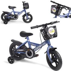 Bicicleta Infantil Aro 12 Speedy com Rodinhas Removíveis Menino Menina
