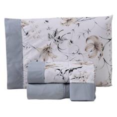 Jogo Cama Lençol Encanto Queen Estampado Percal 180 Fios - Casa Scarpa